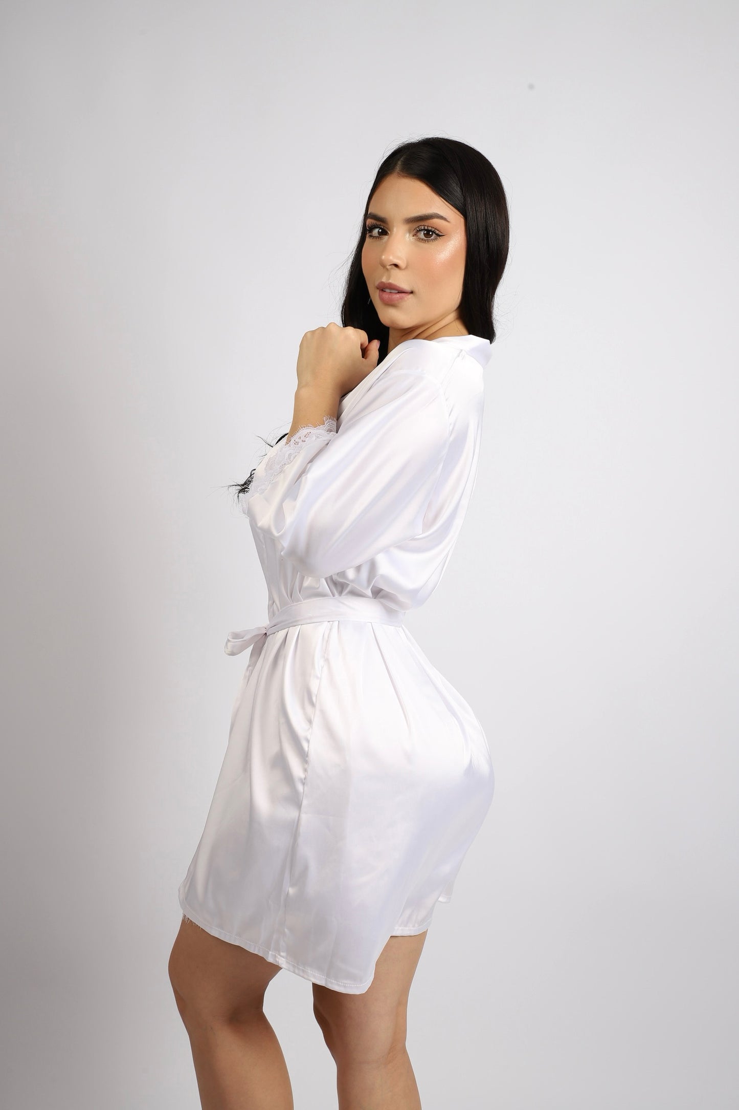 KIMONO SATIN LAURA