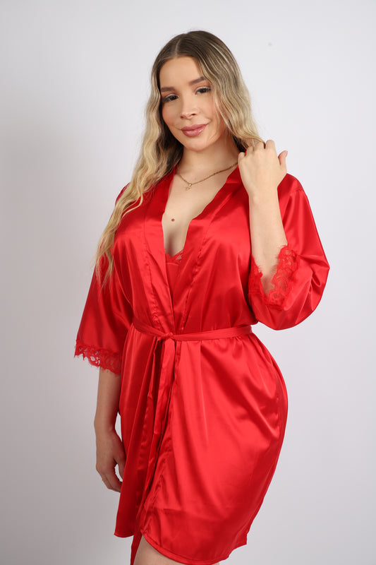 KIMONO SATIN LAURA