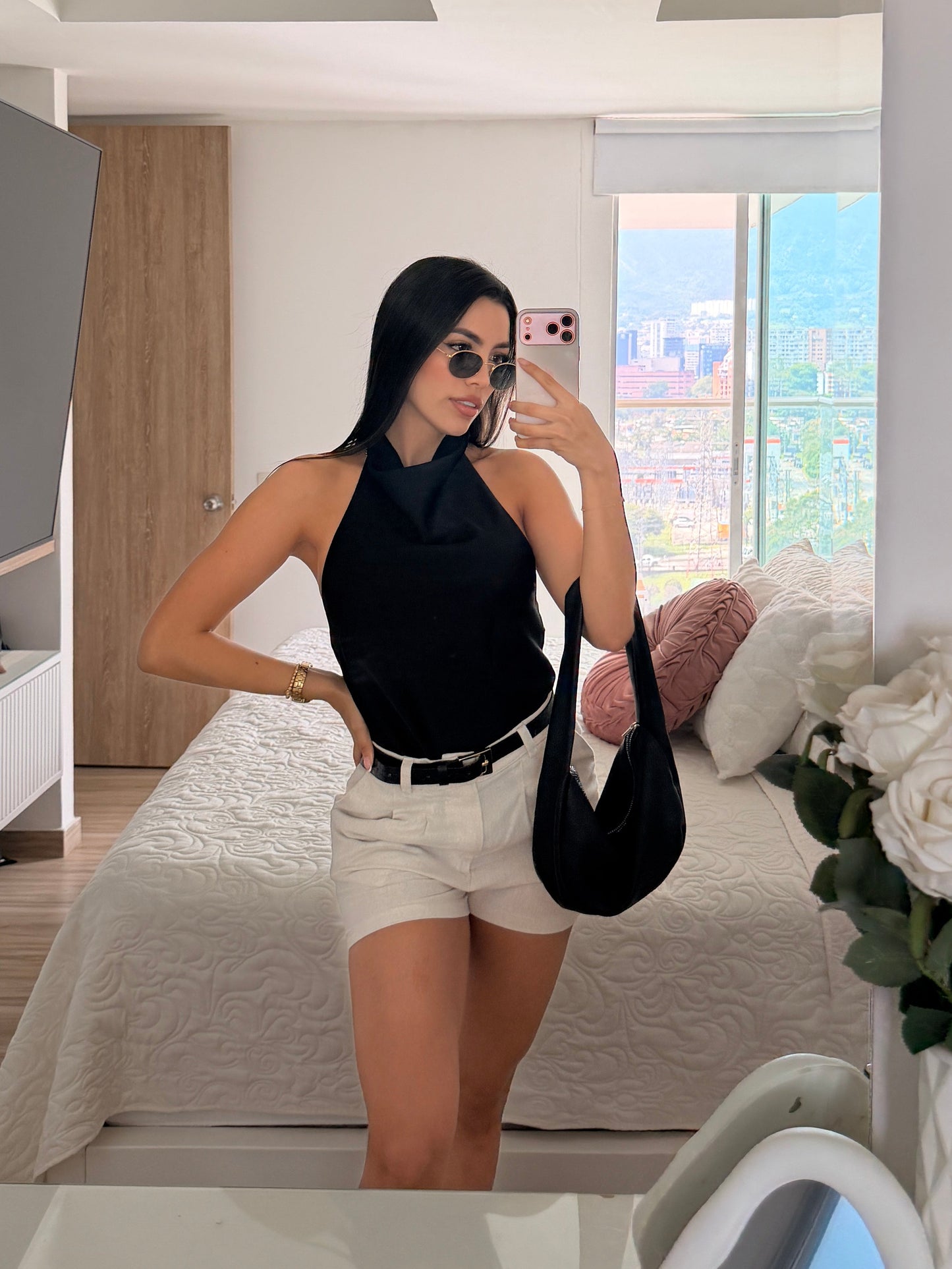 BLUSA SATIN